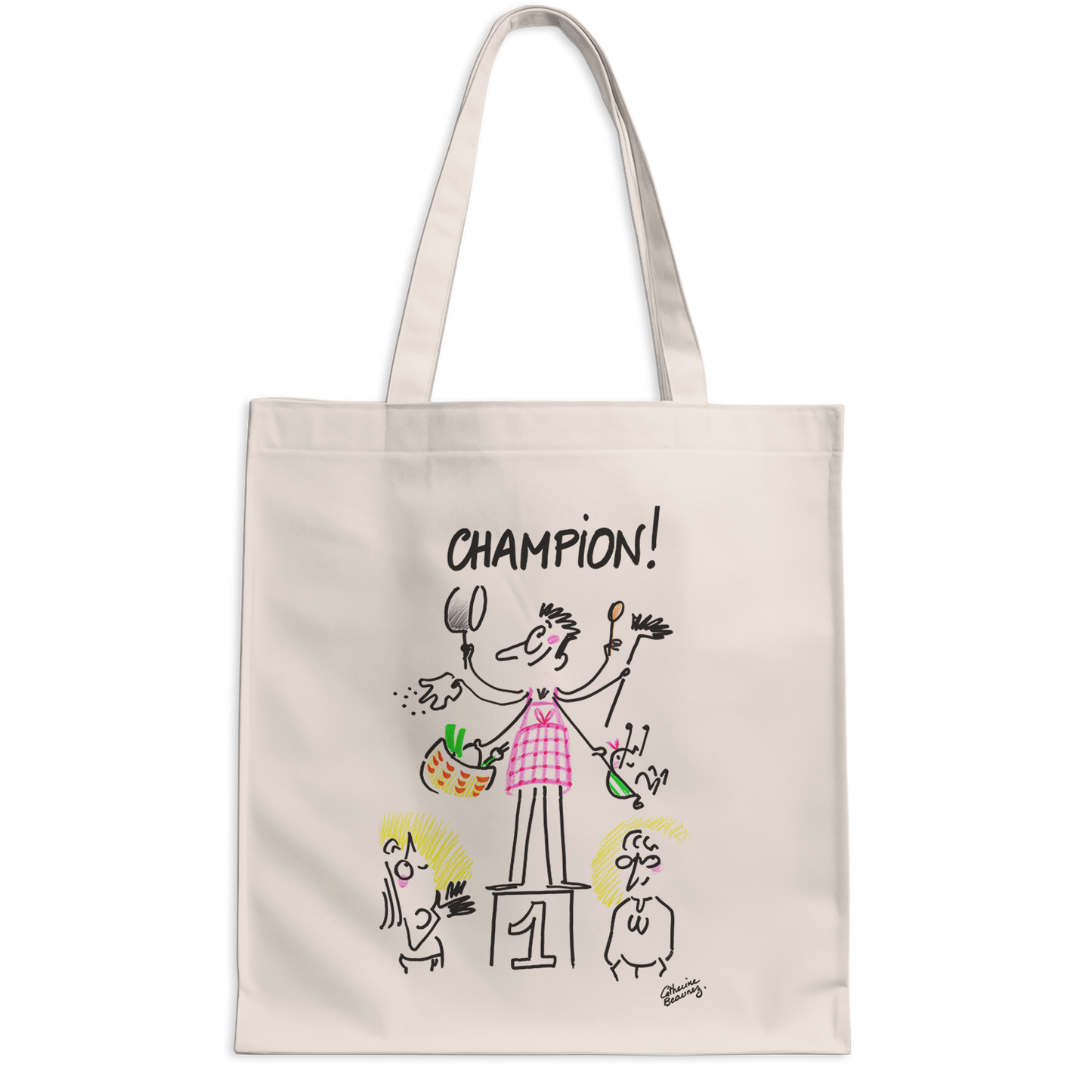 Tote bag "Champion !" - collection "GO 2024 !"