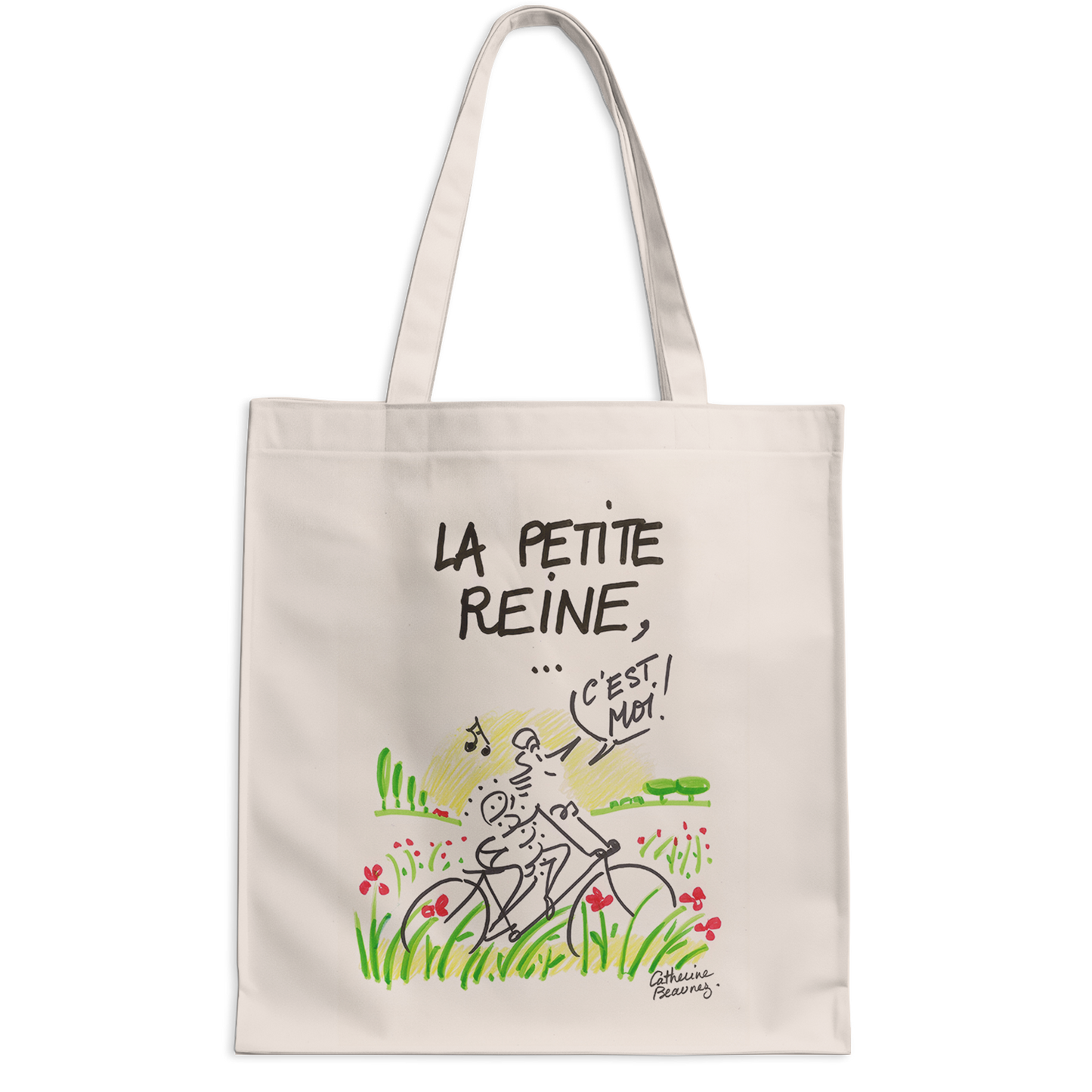 Tote bag "La petite reine" - collection "GO 2024 !"