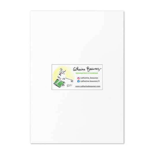 Carte de voeux Gisèle 2025